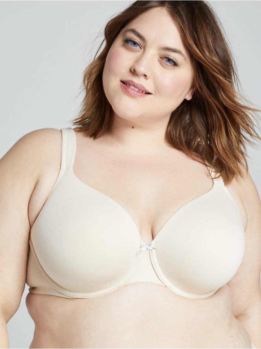 Cacique Smooth Molded Underwire Bra in Cream